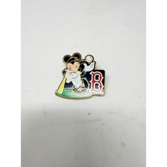 Nocona Boots Other - Disney Trading Pin Vintage 2008 Mickey Mouse Boston Red Sox MLB Collectible